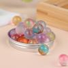 50Pcs 12Mm Glass Marbles Balls Charms Clear Pinball Machine Home Decor For Fish Tank Vase Aquarium Toys For Kids Children