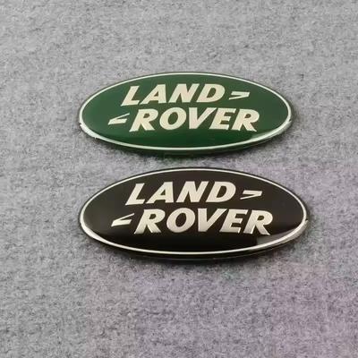 10.5x5.3cm Car Body Rear Trunk Emblem Badge Sticker for Land Rover Discovery Sport Defender Aurora Range Rover Evoque Decoration SA4