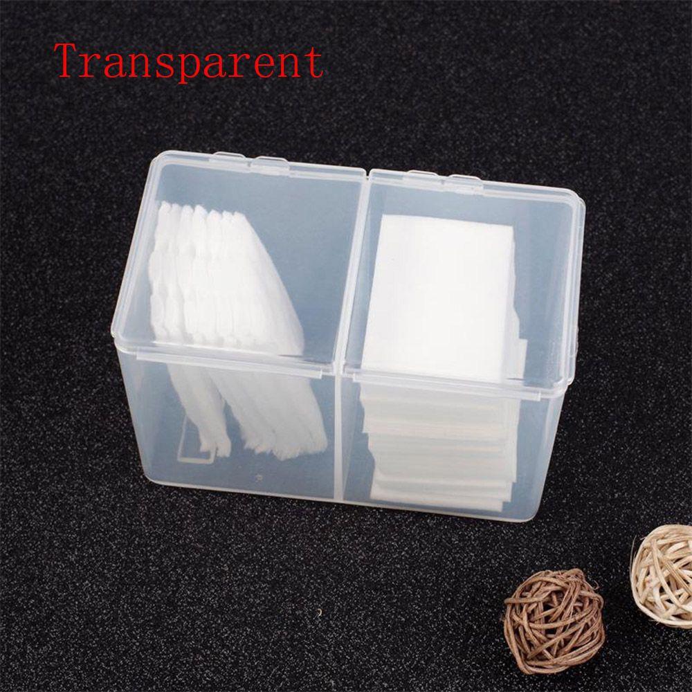 Makeup Container Makeup Transparent Storage Box Cosmetic Organizer Cotton Pads Holder Case Drawer