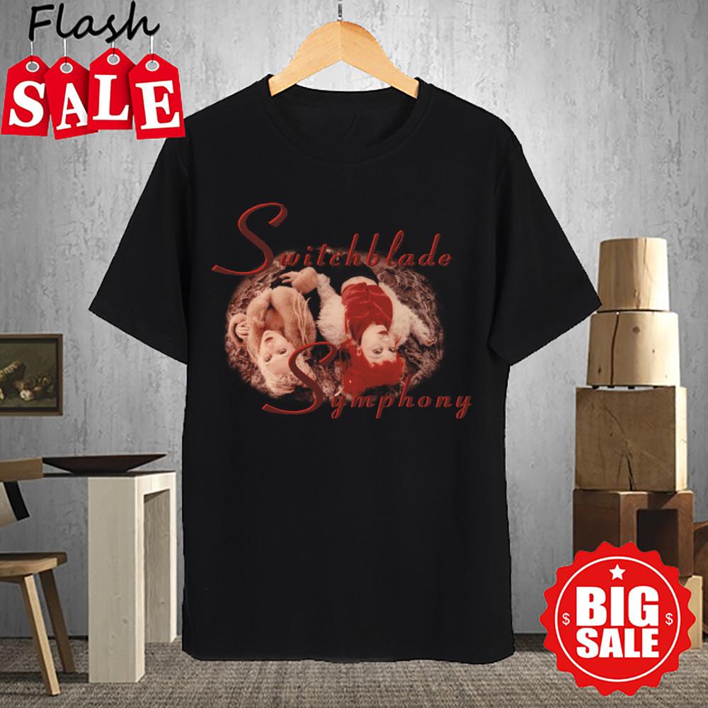 Switchblade Symphony Funny Band Gift Tee Black All Size Shirt HE1214