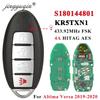 Jingyuqin S180144801 Умный бесключевой дистанционный ключ для автомобиля Nissan Altima Versa 2019 2020 433 МГц Чип 4A Брелок 285E3-6CA1A KR5TXN1