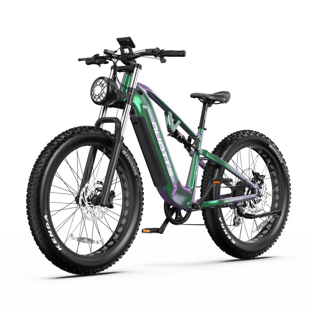 DUOTTS E26 Electric Bike750W 48V20AH Lithium Battery Hydraulic Brake Electric Bicycle 26*4.0-In Fat Tire E-bike