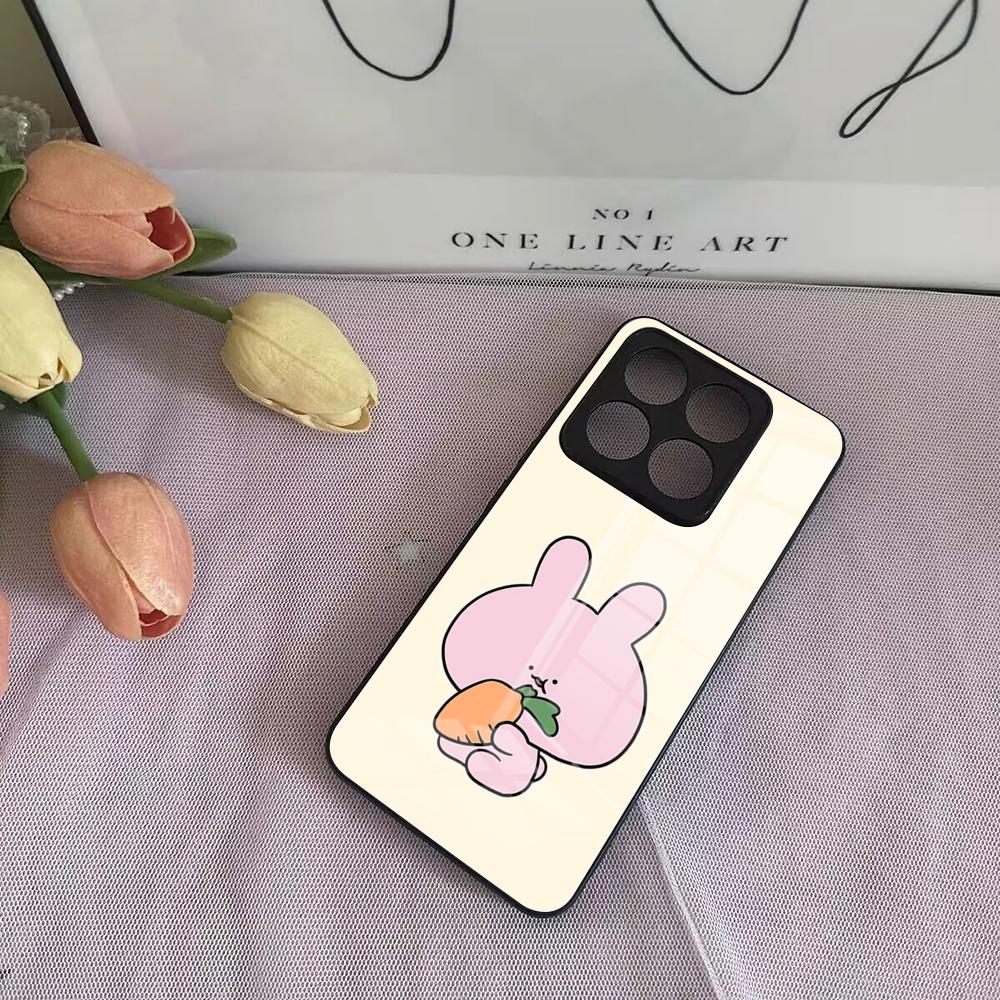 Милый Мультяшный Чехол A-Asamimichan Для Телефона Xiaomi Poco F3 4 5 6 X3 NFC X4 GT X5 6 M3 4 5 5s 6 Pro 4G 5G Стеклянные Чехлы