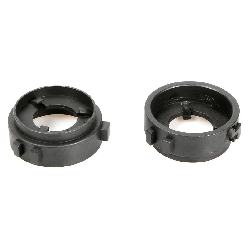 2 шт. для Volkswagen Golf-6 Sharan Scirocco, автомобильный H7, светодиодный держатель лампы для фар, адаптер для противотуманных фар, фиксаторы, зажимы, аксессуары