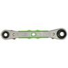 Kyoto Tool () 4-Size Plate Ratchet Wrench (Long), 8 X 12 and 10 X 13mm, MR0813L, Total Length: 143mm