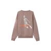 Jordan Sweatshirts Men's Taupe Gray Crew Neck Moderate Regular DD0849-229