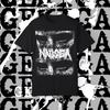 Двусторонний Футболка от Тошноты Crust Punk Винтажная Discharge Ересь Los Crudos Spazz Doom Унисекс Футболка
