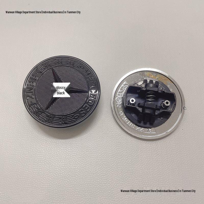 Передний значок на капот 57 мм для Mercedes: Модели ERS, GLC, GLK, CLA, CLS