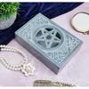 Crocon Шкатулка для украшений с дизайном символа Звезды Давида, ручной работы в Индии, органайзер для хранения каменных украшений, для хранения драгоценных украшений :- (15 X 10 X 4.5)