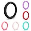 Модное силиконовое кольцо на палец, унисекс