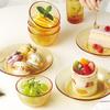 Snapware Amber Glass 16-Piece Dinnerware Set