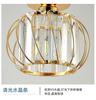 Lantern Crystal Chandelier Aisle Light Simple Modern Bedroom Bedside Lamps Corridor Chandelier Nordic LED Ceiling Balcony Lights