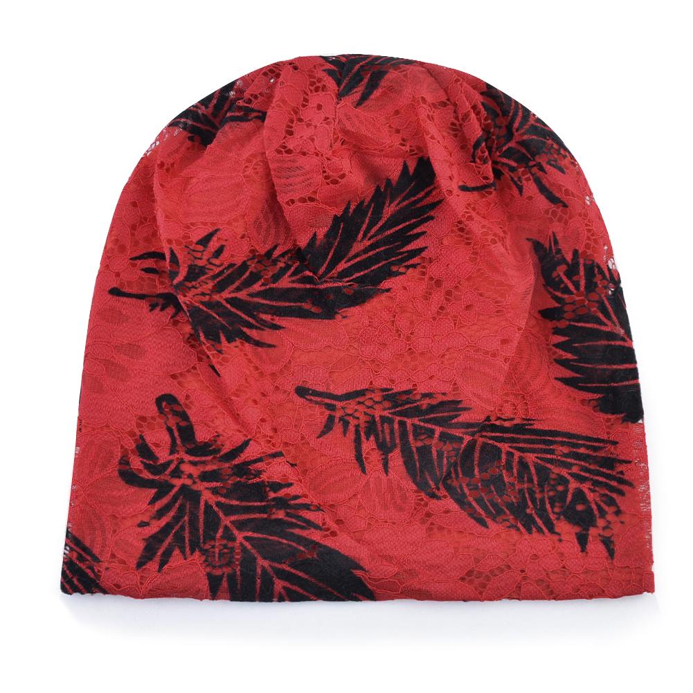 Женская шапка-бини, вязаные кружевные шапки с цветочным узором, женские весенне-летние шапочки Skullies, однотонные головные уборы, шапочка, женская шапка Gorras