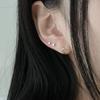 Youngglow 14k витое кольцо пирсинг