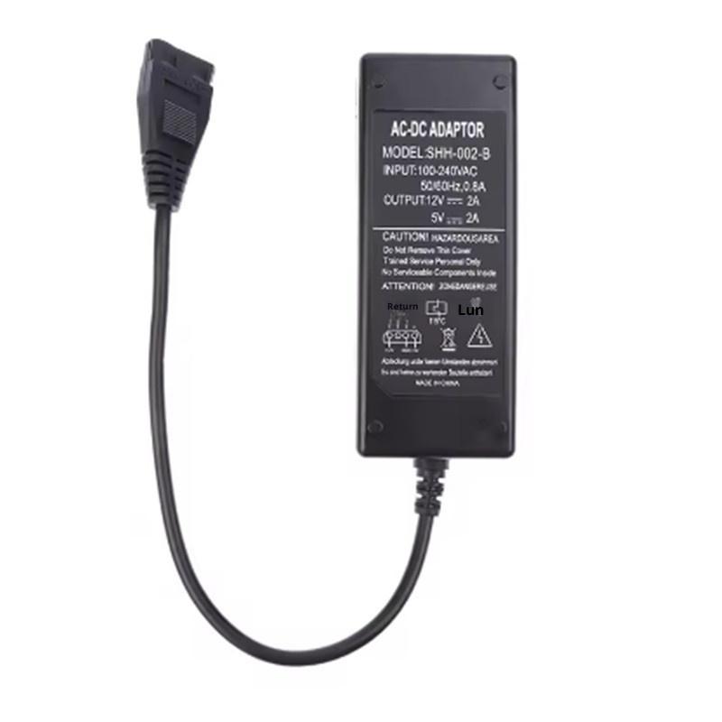 1 шт. DIY Аксессуары 12В/5В 2А USB на IDE/SATA Адаптер питания Жесткий диск/HDD/CD-ROM AC DC