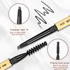 Ultra Fine Triangle Eyebrow Pencil Precise Brow Definer Long Lasting Waterproof Blonde Brown And Coffee Eye Brow Makeup 3 Colors