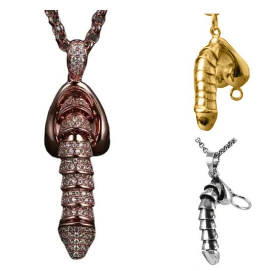 Забавный эректильный кулон ожерелье мужской орган моделирование ожерелье мужской член стоя вертикальный кулон ювелирные изделия для мужчин женщин