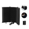 Microphone Isolation Shield Portable Tabletop Sound Absorbing Foam Reflection Filter Mic Soundproof