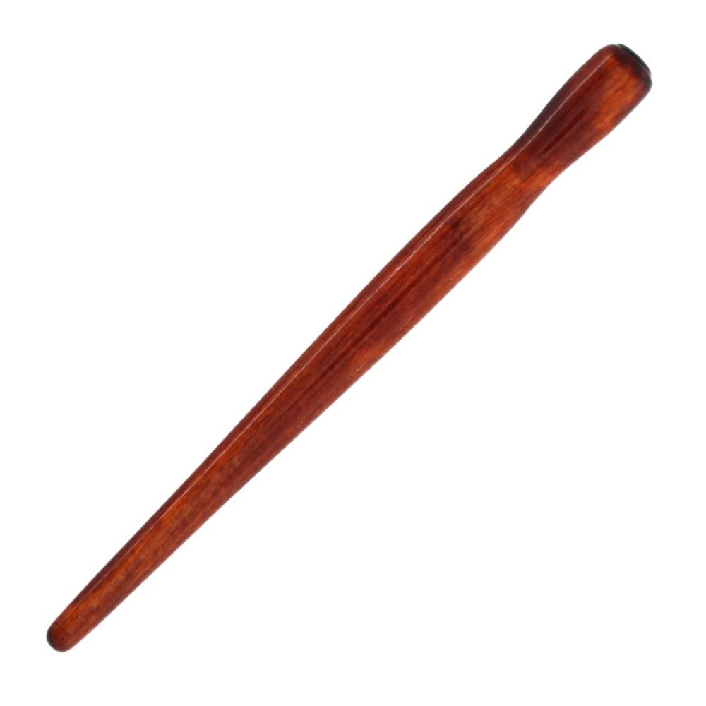 1pcs Stainless Steel Tip Calligraphy Pen Wooden Rod Signature Pen Multi-functional Dip Pen Students