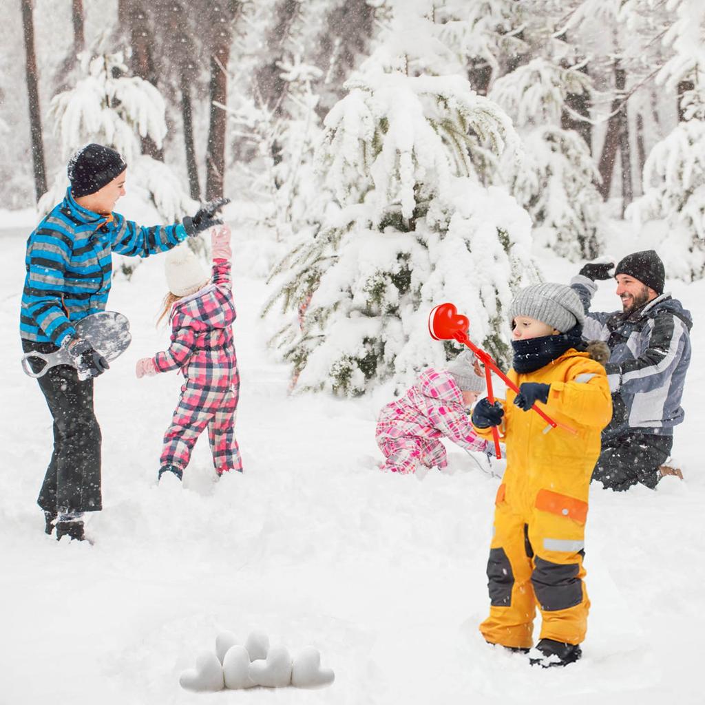 Детские зажимы для снежков, игрушки, снежные артефакты, снежные инструменты, снежные бои, оборудование, строительство снеговика