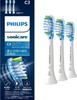 Philips Replacement Brush Sonicare Premium Clean Regular Genuine C3 White (3 Pieces) HX9043/67