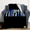 Trap Star Flannel Blanket Throw Blanket Soft Warm Sofa Bed Camping Home Decor Unique Christmas Gift C9261376