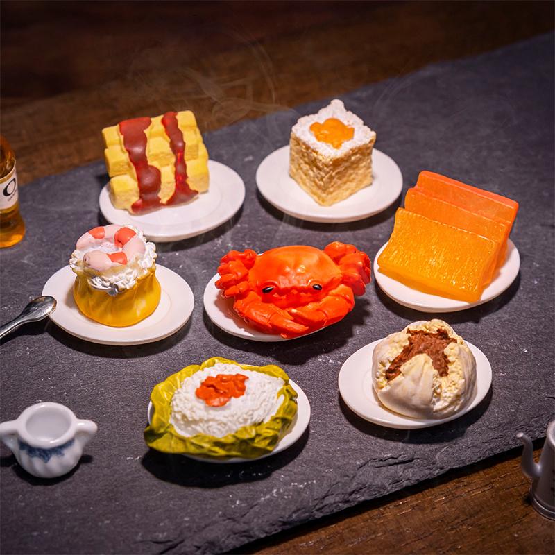 Имитация булочек для завтрака, выпечка, пищевая смола, кукольный домик, поделки, украшения своими руками, настольные украшения, детские игрушки