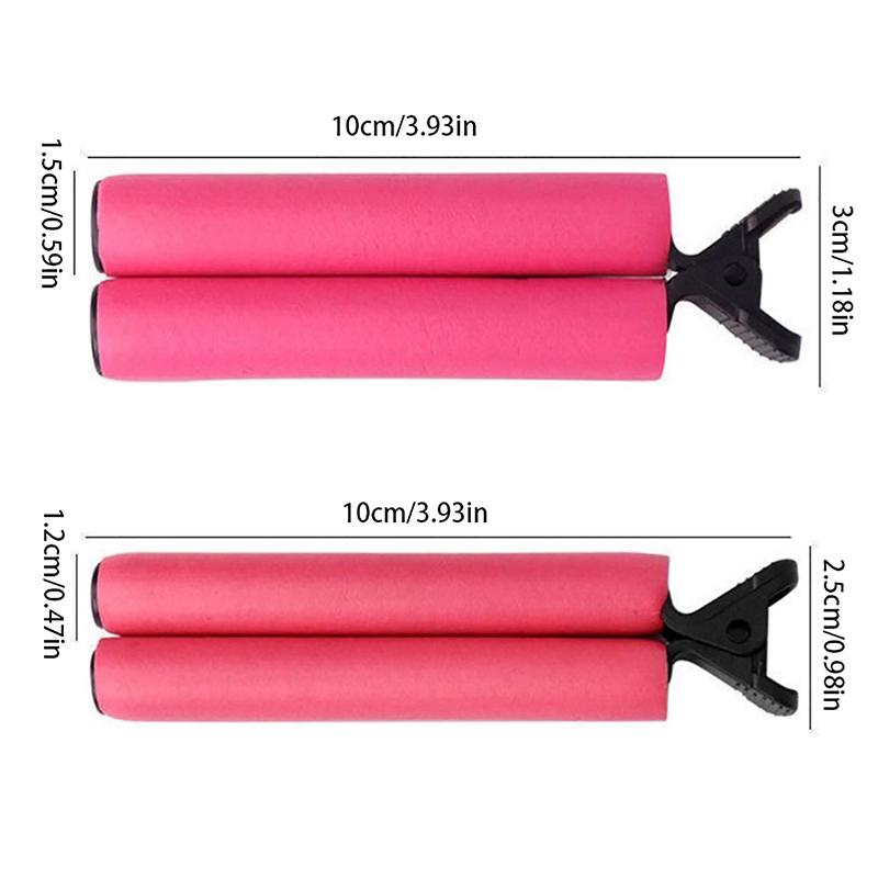 12 шт., термоизоляционный зажим для химической завивки, профессиональный термоизоляционный зажим для защиты от ожогов, бигуди для салона красоты, инструмент для укладки волос