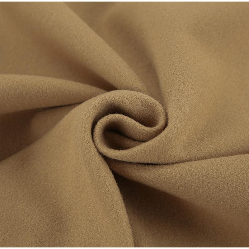 Woolen Coat Women Thick Windbreaker Double Breasted Lapel Long Sleeve Loose Jacket Commuting Casual New Fashion Autumn