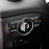 Interior Headlamp Switch Frame Trim Refit Car Stickers Switch Decor Covers For Mercedes A B C E G Class CLA GLA GLE GLK GL