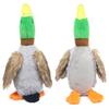 Dog Chew Toys Cute Plush Duck Sound Toy Stuffed Squeaky Animal Squeak Dog Toy Cleaning Tooth Dog Chew Rope Toys