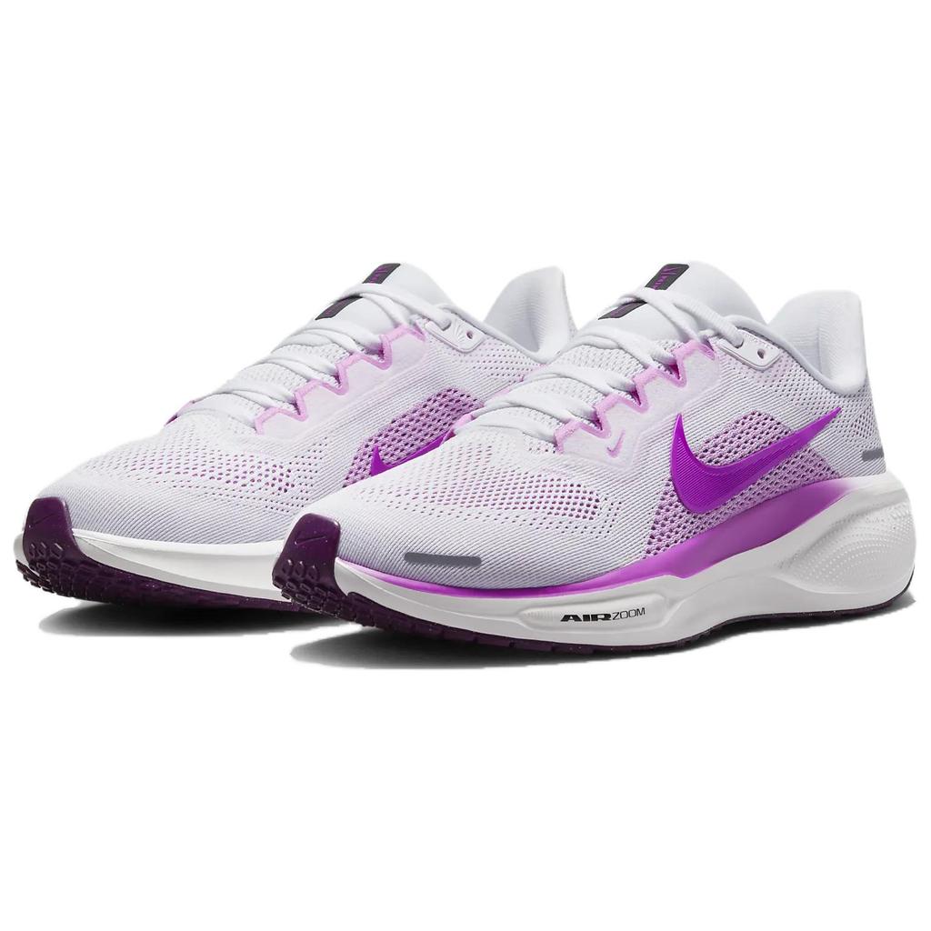 Nike Air Zoom Pegasus 41 Белый Черный Ярко-розовый Гиперфиолетовый Женские кроссовки повседневные FD2723-103