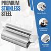 Stainless Steel Toothpaste Squeezer Tube Roller Rotatable Wringer Dispenser Reusable Tube Press Tool Bathroom Accessory For Toothpaste Ointment Cosmet