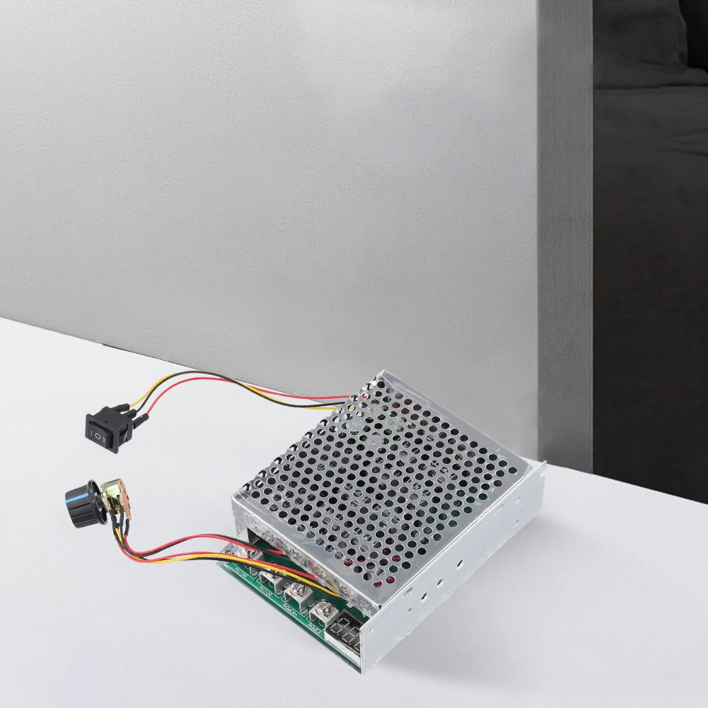 DC Motor Drive Controller Module DC 10-55V DC PWM Motor Driver Module 100A 12V 24V 48V Forward/Reverse Electronic Components