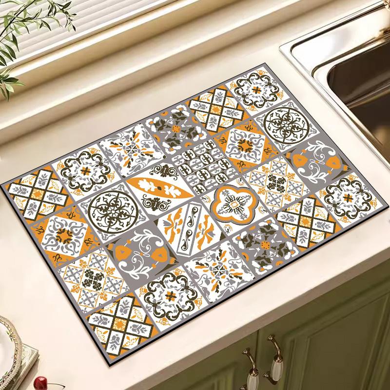 Коврик для сушки посуды Коврик для кухни Впитывающий коврик для сушки посуды Впитывающий коврик для сушки посуды Коврик для кухни Принадлежности для ковров
