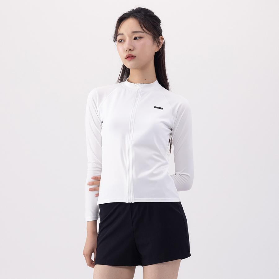 Комплект слитного гидрокостюма Alena Initial Leisure с молнией A4Bl1Ps02Wht