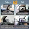 Carsanbo Car 5 Inch 720P Digital Side Rear View Mirror Monitor With Dual Lens Camera Blind Spot System And Button switch CH1/CH2
