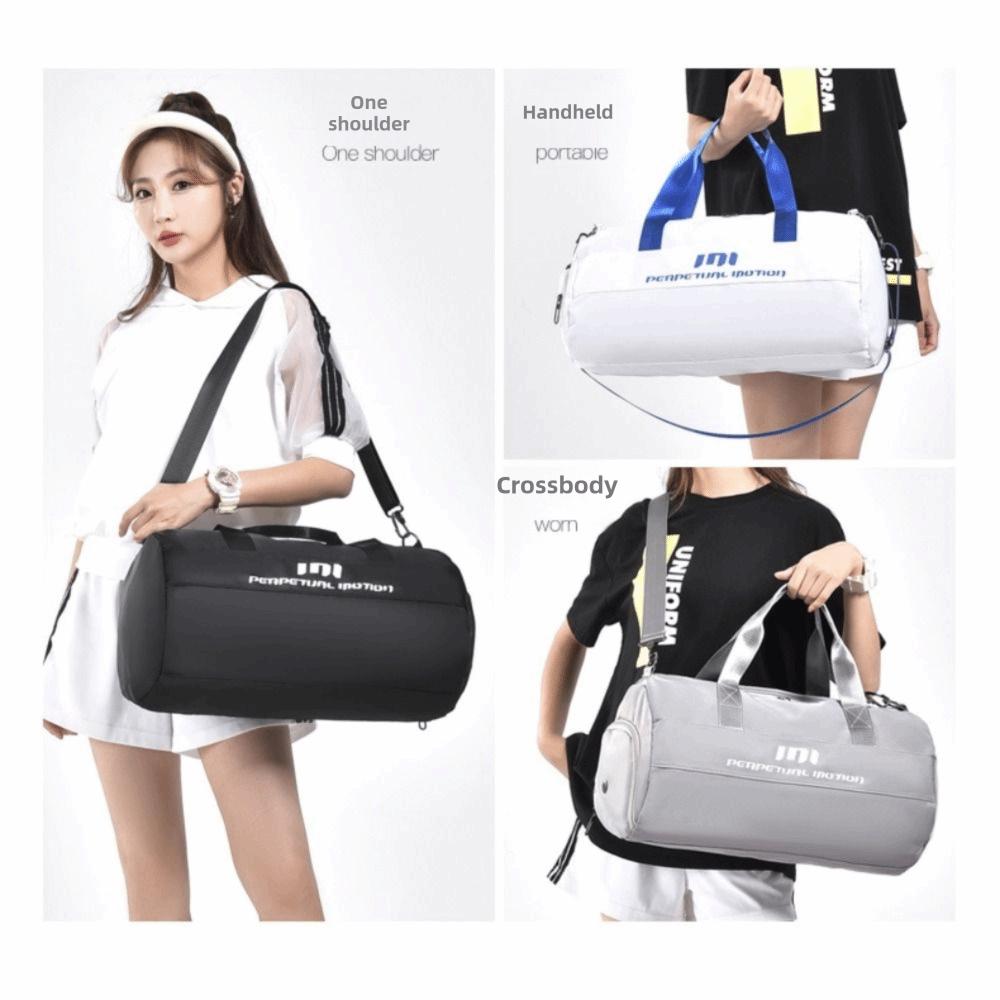 Large Capacity Yoga Bag Shoe Compartment Basketball Bag Sports Duffle Bag Sports Activities