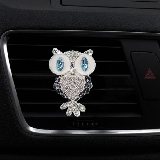 Сверкающая сова, автомобильная ароматерапия, устраняет запахи, длительная свежесть, смола, автомобильная ароматерапия с совой