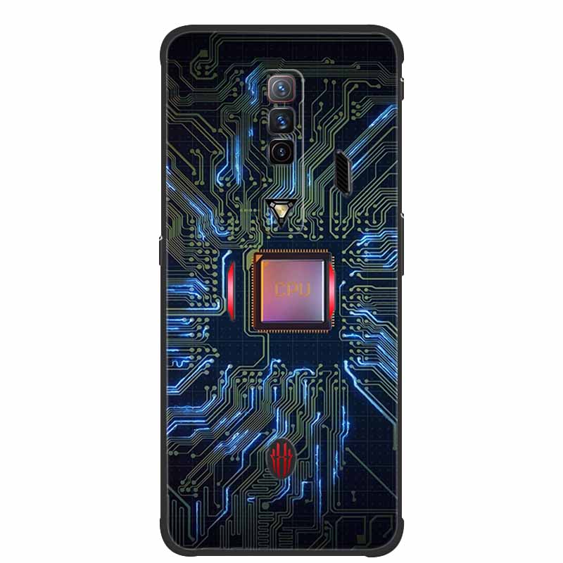 Для ZTE Nubia Red Magic 7 Чехлы 7Pro Модный Мягкий ТПУ Силиконовый Задний Чехол Для redmagic 7 Pro Чехлы для Телефона Ударопрочные Fundas 2022