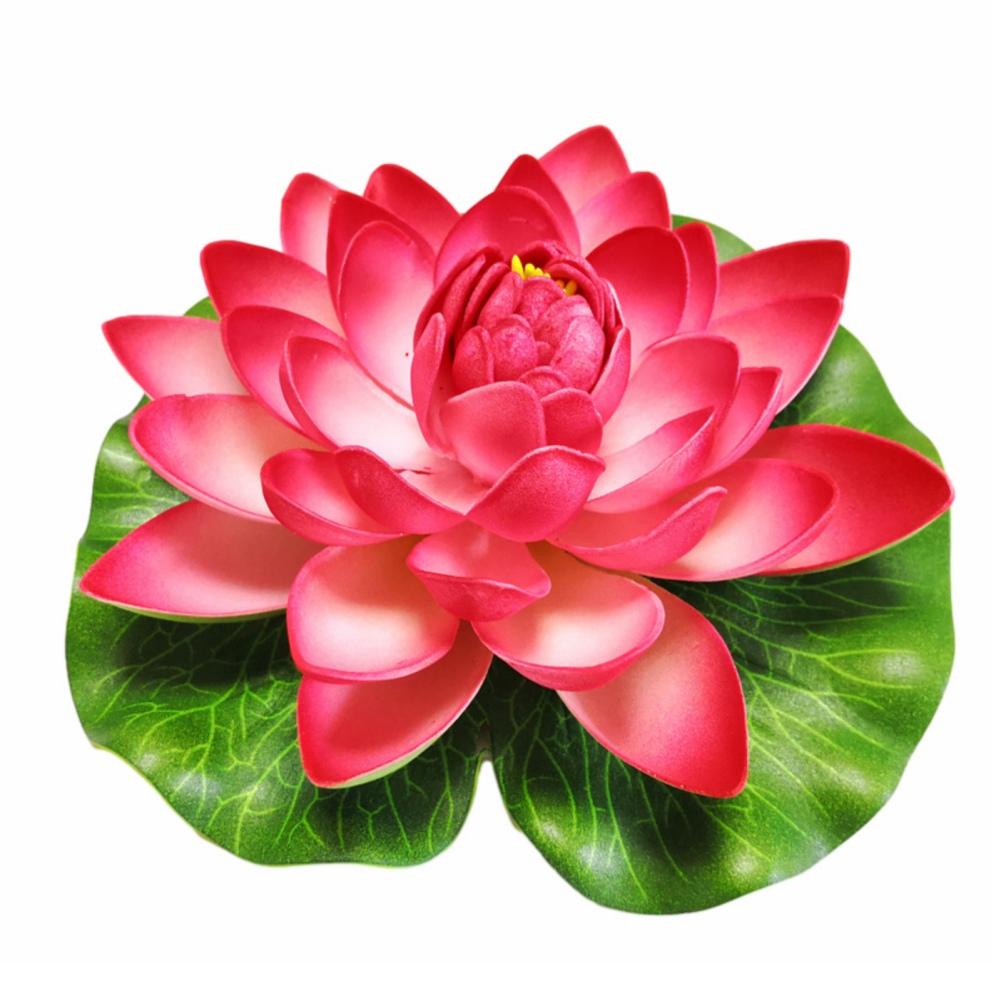 Pond Fish Tank Simulation Lotus Decoration Fake Lotus