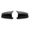 Side Wing Rearview Mirror Cover Cap For BMW 5 6 7 Series E60 E61 E63 E64 F01 F02-F04 F06 F07 F10 F11 F12 F13 Carbon Fiber