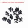 20/50/100Pcs Micro Tactile Switch Momentary Tact DIP Switch 2Pin 6 x 6mm Micro Touch Push Button Switch High 5mm 6mm 7mm 8mm 9mm
