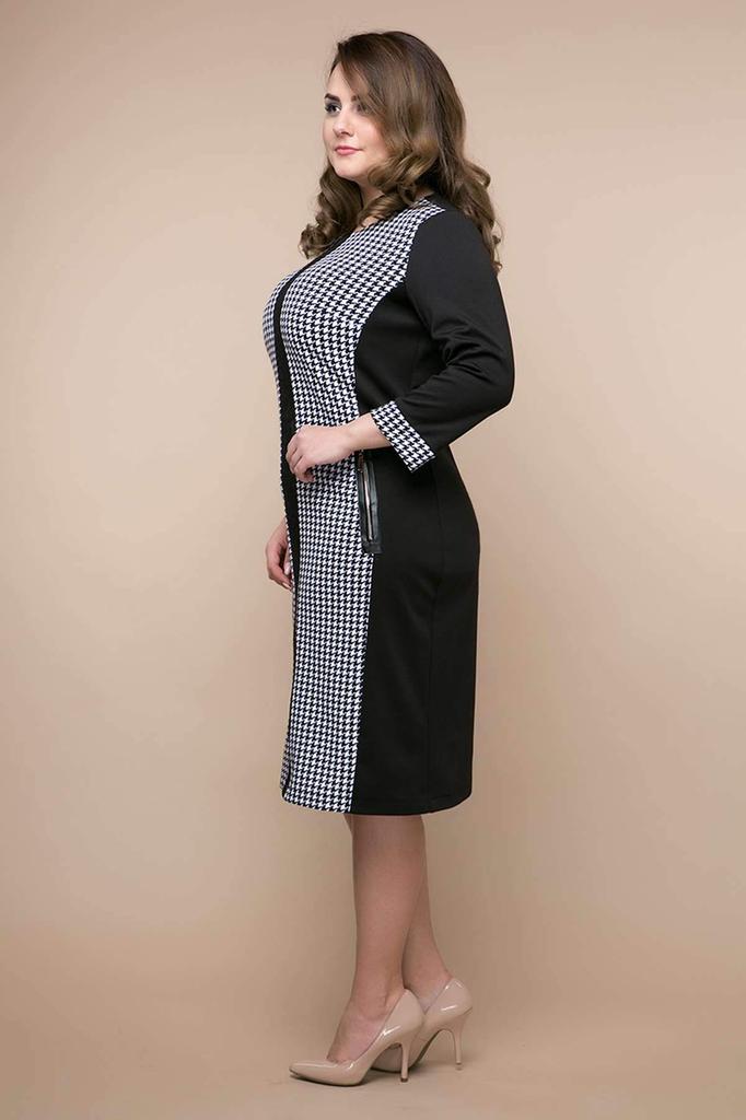 Комбинированное платье из джерси Tatiana ЛОЛА