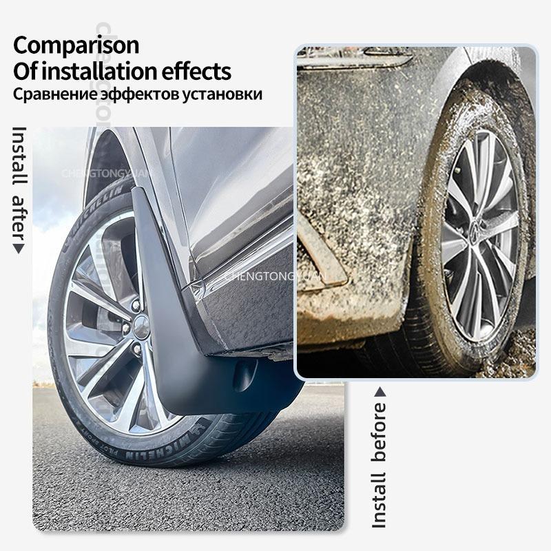 DPB для Toyota Land Cruiser LC LC70 J70 J79 2004 Крылья Брызговики Премиум Погодостойкие Полный Комплект Накладки на Колесные Арки