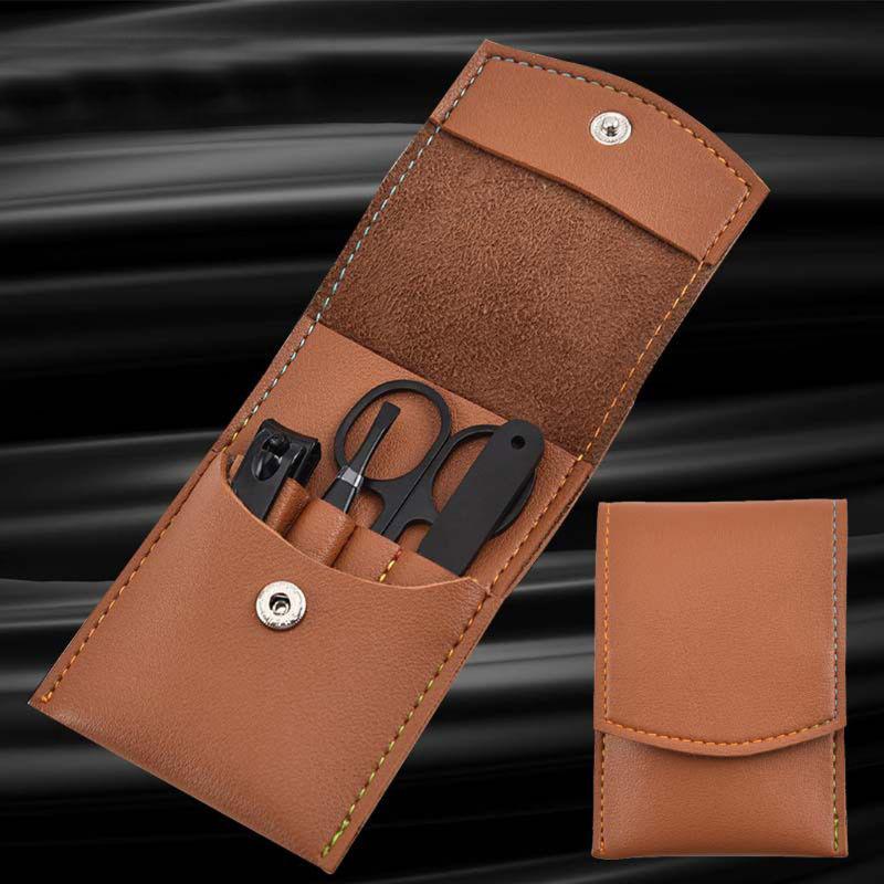 4 шт., ножницы для стрижки ногтей из нержавеющей стали для маникюра и педикюра, дорожный инструмент для ухода за волосами