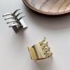 Temperament Korean Zinc Zinc Alloy All-match Girls Hair Accessories Hair Clip Grasping Clip Metal Hair Claw