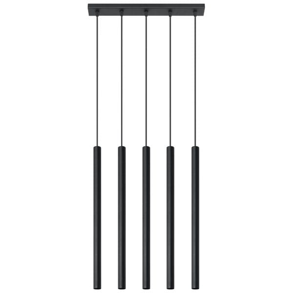 PASTELO 5 black hanging lamp