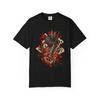 Футболка Oni Breaker Ukiyo-E Battle Graphic Черная с принтом на груди Comfort Colors 1717