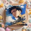 Наволочка для подушки L-Levi Anime A-Ackerman для дома и автомобиля, многоцелевая, двусторонняя, мягкая и прочная для повседневного использования
